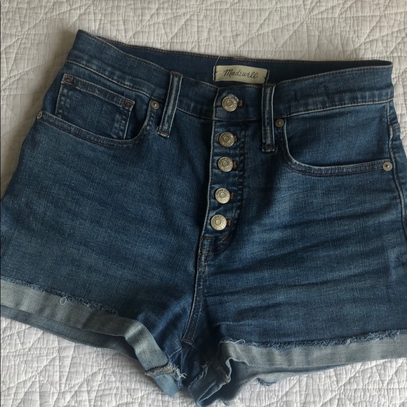 Madewell High Rise Shorts
